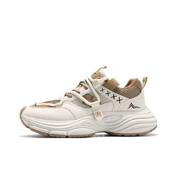 ATONGMU Cushioning, Slip Resistant, Abrasion Resistant, Lightweight Low Top Chunky Sneakers Unisex