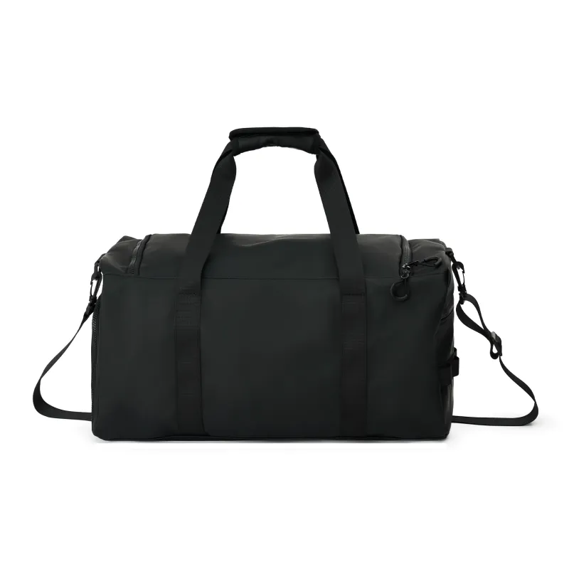 Reebok Artificial Leather Handbag, Crossbody Bag, Travel Bag, Gym Bag Medium Size Unisex White/black/grey green-6
