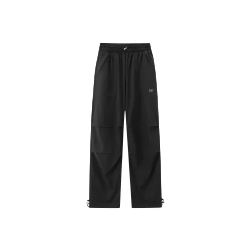361° Casual Pants Unisex Super Black