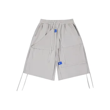 LOSTCTRL Loose Fit Shorts Unisex Gray