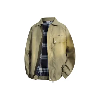 YOSICIL Leather Jacket Unisex Moss Green