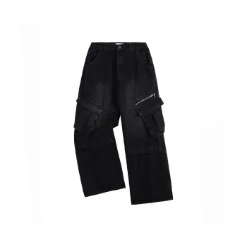 HEIYIXIANSHENG Jeans Men's Black