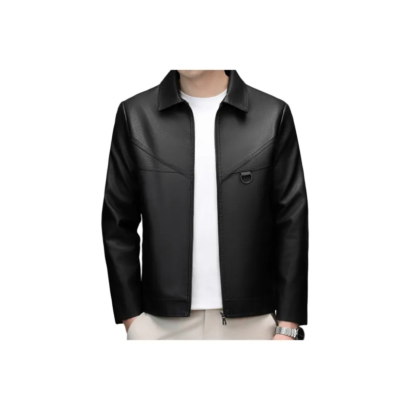 PIERRE CARDIN Apparel/Coat/Leather Jacket Men's-6