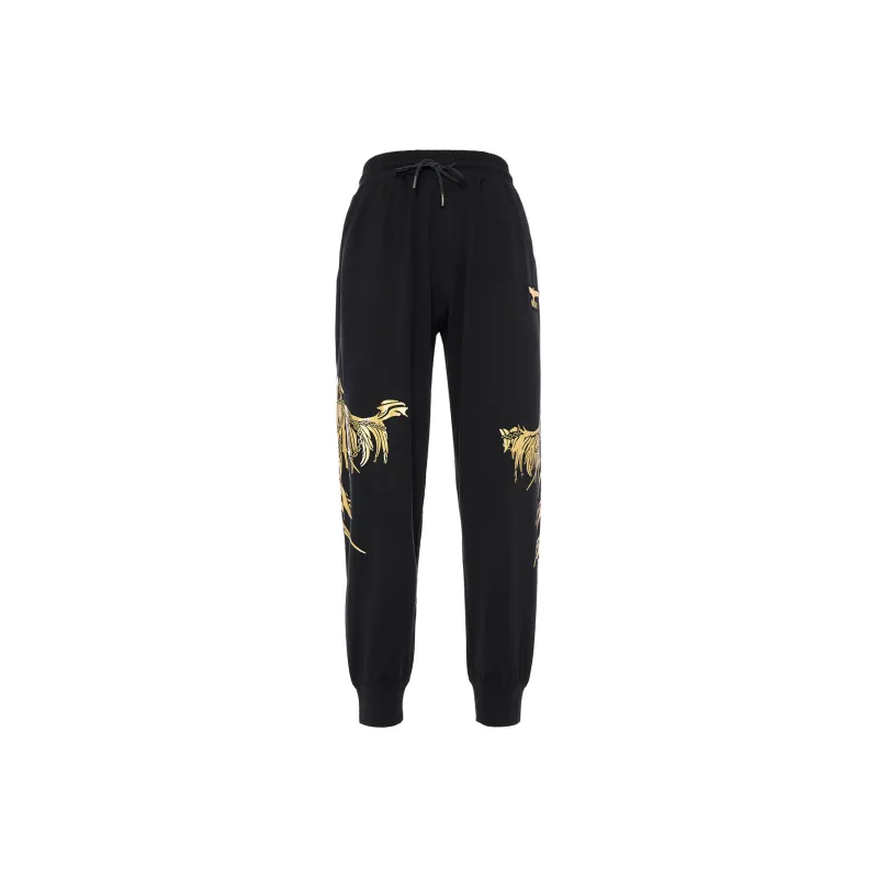 Boy London Casual Pants Men's Black Gold-0