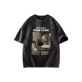 TONYBEAR T Shirts Men Gray