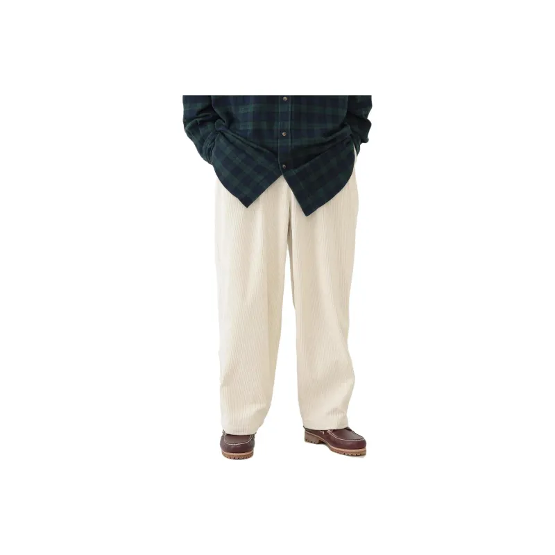 Beams Casual Pants Men White-0