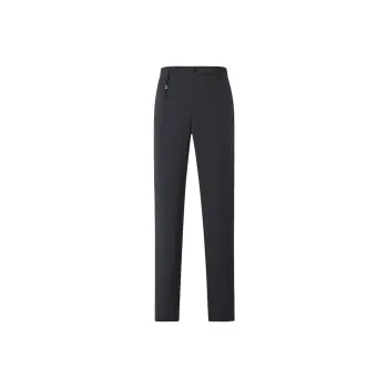 HLA Casual Pants Men Navy Blue Plaid 08