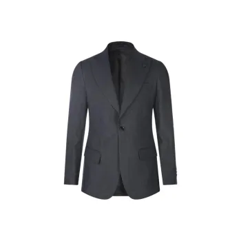 LARDINI Brooch detail Blazer