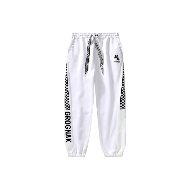 GROGNAK Chuan Series Knitted Fabric Casual Pants Campus Trendy Fashion Unisex-5