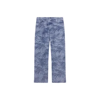 PALM ANGELS Palm Jacqured Jeans