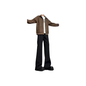 K411 Casual Pants Unisex Black