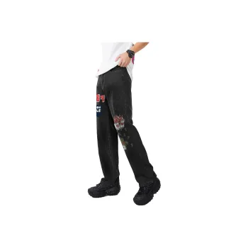 AFTER SCHOOL SPECIAL Jeans Unisex Black