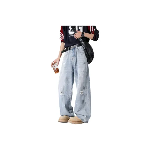 JASONWOOD Cowboy On The Run Jeans Unisex Light Blue