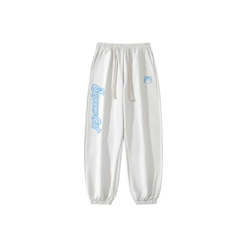 Supremo Cat Casual Pants Unisex-2