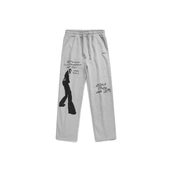 Guuka Casual Pants Men Heather Gray