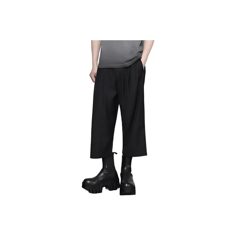 RAYSHOW Suit Trouser Men's Black-0