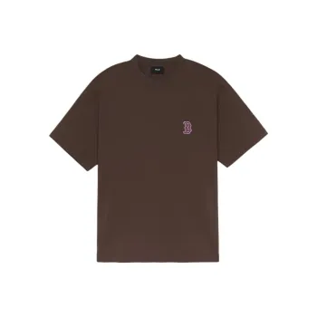 MLB Boston Red Sox Overfit T Shirt Unisex Brown