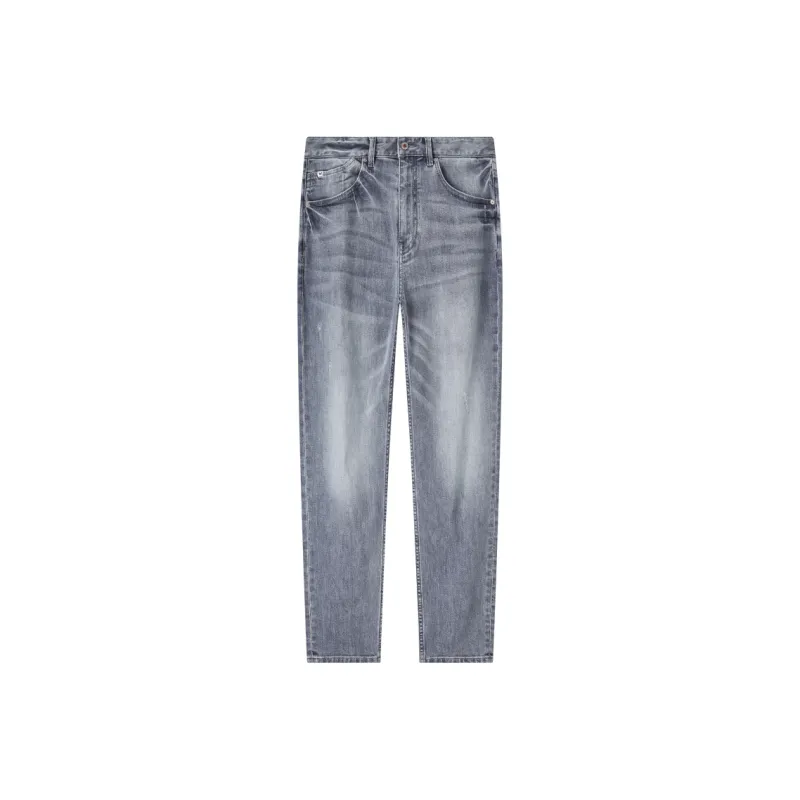 Jiumuwang Men's Pants Expert SS25 Jeans Men's Medium Gray-0
