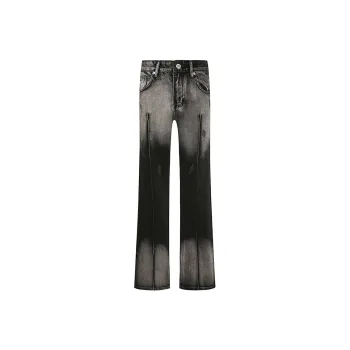 COOLALPACA Loose Fit Bootcut Jeans Unisex