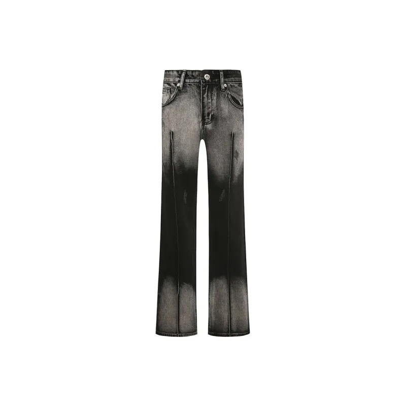 COOLALPACA Loose Fit Bootcut Jeans Unisex-0