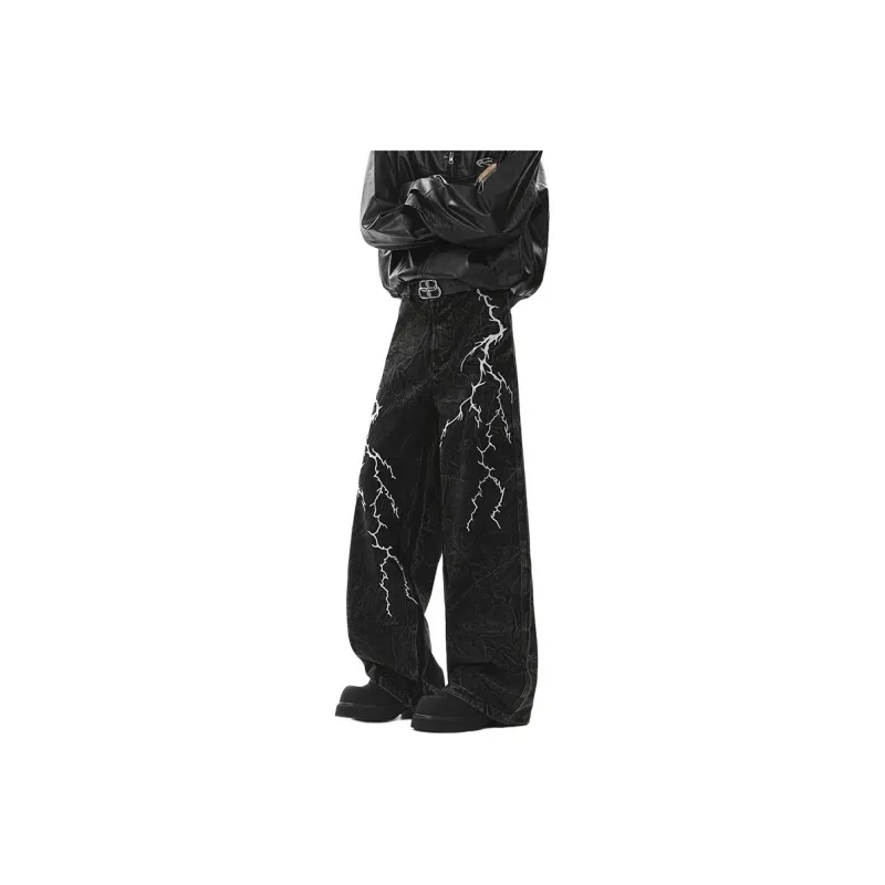 DARK HORSE Jeans Unisex Black-0