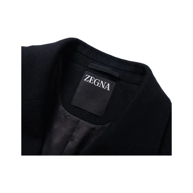 Zzegna Coats Men Black-5