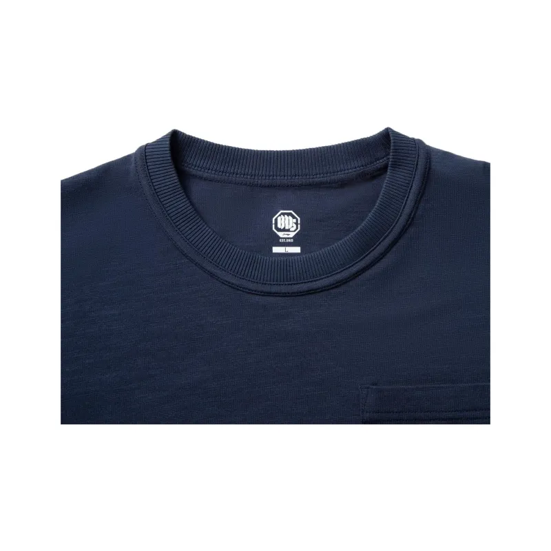 LiNing T Shirt Men's Dark Marine Blue-2