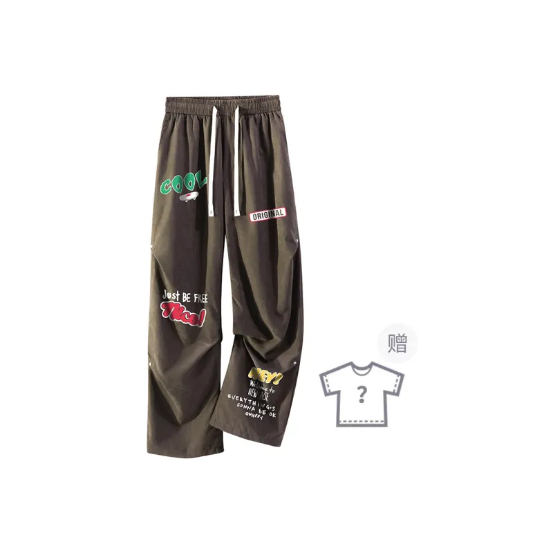 Qnxeey Casual Pants Unisex-51