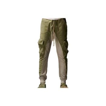 GREG LAUREN Casual Pants Men's Army Green/Gray