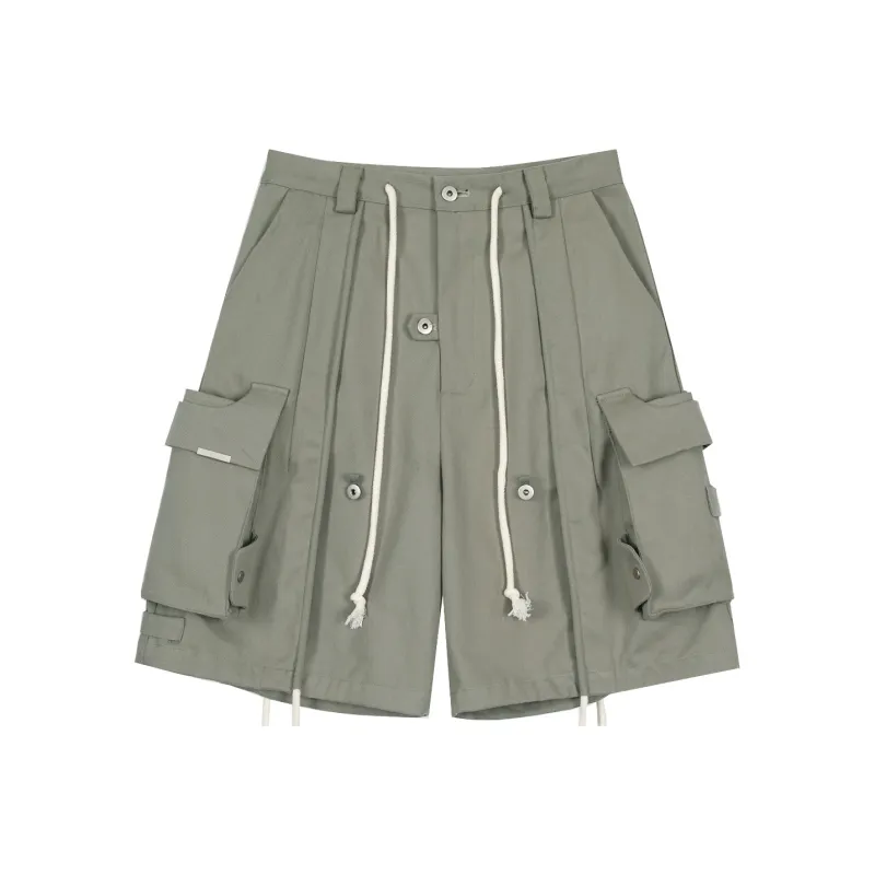 LOSTCTRL Loose Fit Shorts Unisex-0