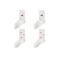 4 Pack (Scarf Puppy 2+Pearl Bowknot 2)