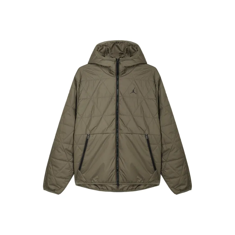 Jordan Sport Jackets Coats Men's Medium Olive Green-0