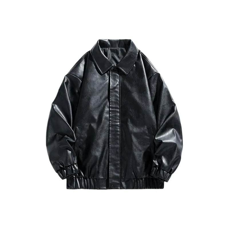 CENPIN Leather Jackets Men-5