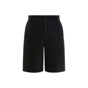 FENDI Padded Sky Twill Bermuda Shorts