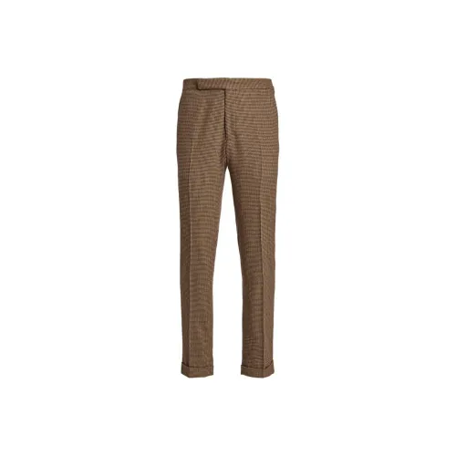 Polo Ralph Lauren FW24 Suit Trouser Men's Brown Yellow