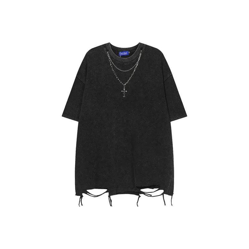 WARNING LIGHT T Shirt Unisex Black-0