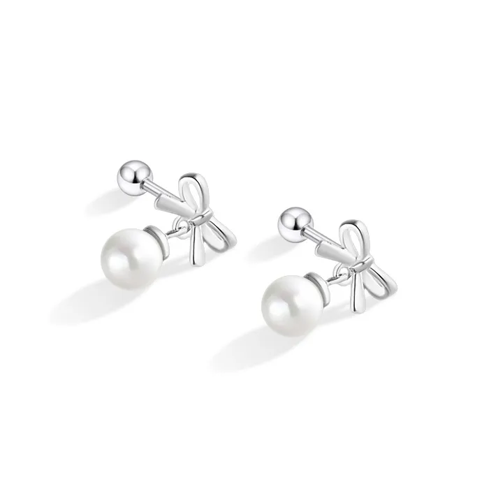 ETAHLOVE Sterling Silver Stud Earrings Women's-0