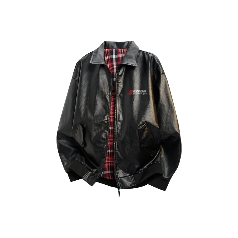 7 SEVFUN Leather Jackets Unisex-0