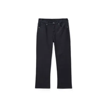 HUNZHI Jeans Unisex Black