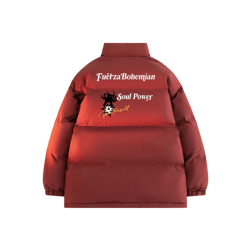 FUERZA Puffer Jackets Unisex-18