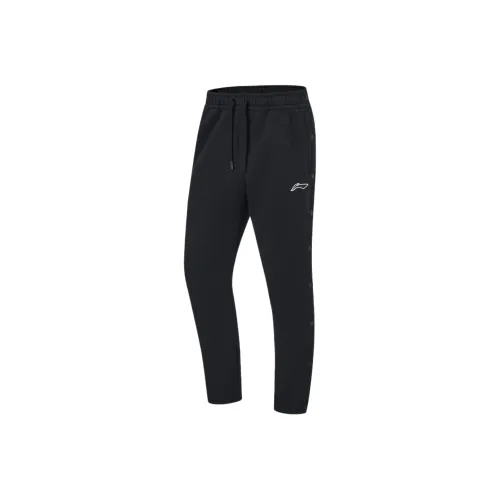 LiNing Professional Basketball Series Casual Pants Men's Black
