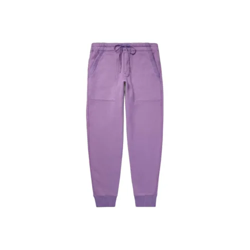 TOM FORD Knitted Sports Pants Men's Purple
