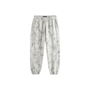Abercrombie＆Fitch Casual Pants Men's Olive Green Print