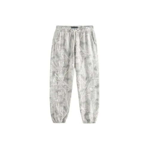 Abercrombie＆Fitch Casual Pants Men's Olive Green Print