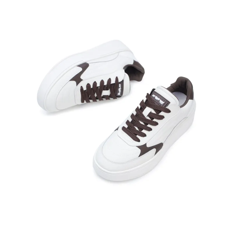 ACEMICKY Low Top Skateboard Shoes Men's White-1