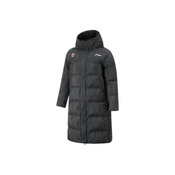 LiNing CBA Collection Professional Basketball Collection Puffer Jacket Men's Black Gray