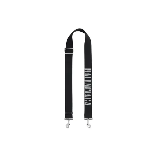 Balenciaga Fabric Shoulder Strap Bag Accessory Unisex Black & White