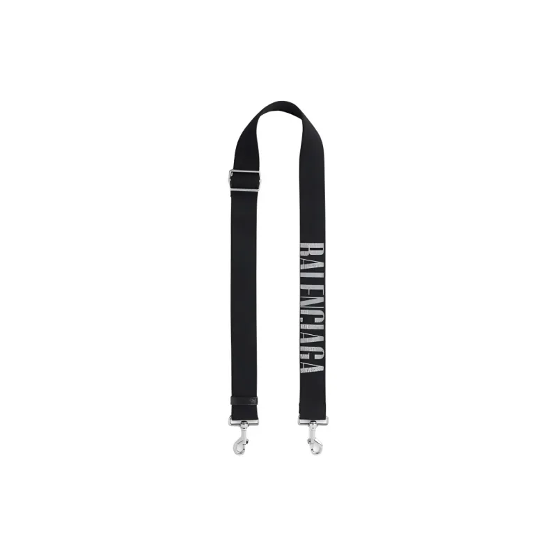 Balenciaga Fabric Shoulder Strap Bag Accessory Unisex Black & White-0