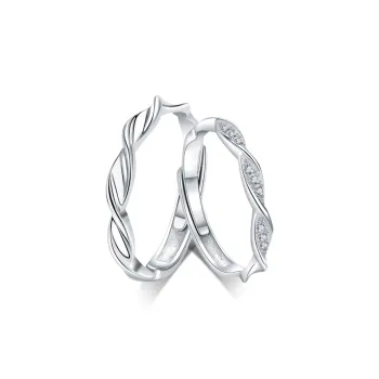 RINGLOVE 925 Sterling Silver Rings Unisex