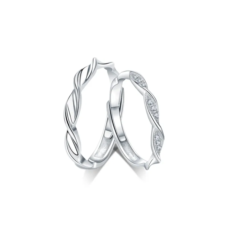 RINGLOVE 925 Sterling Silver Rings Unisex-0
